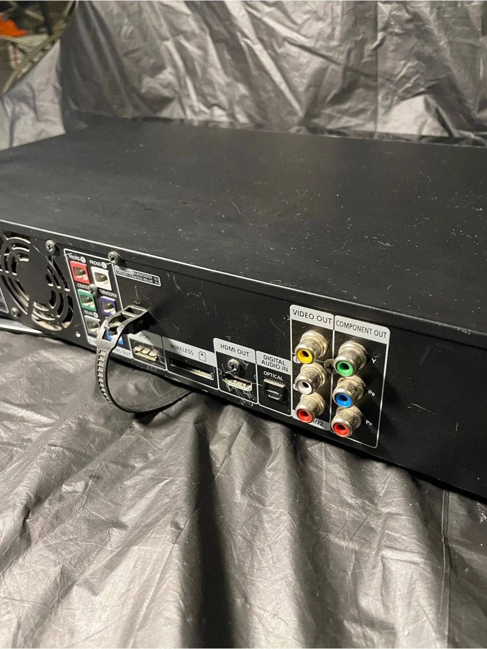 Samsung DVD Video Player Media Component Deck Black